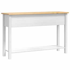 Odkládací stolek se zásuvkou Corona Bílá 114 x 34,5 x 73 cm - obrázek 6