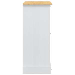 Úložné truhly se zásuvkou Corona Bílý 92 x 48 x 114 cm - obrázek 5