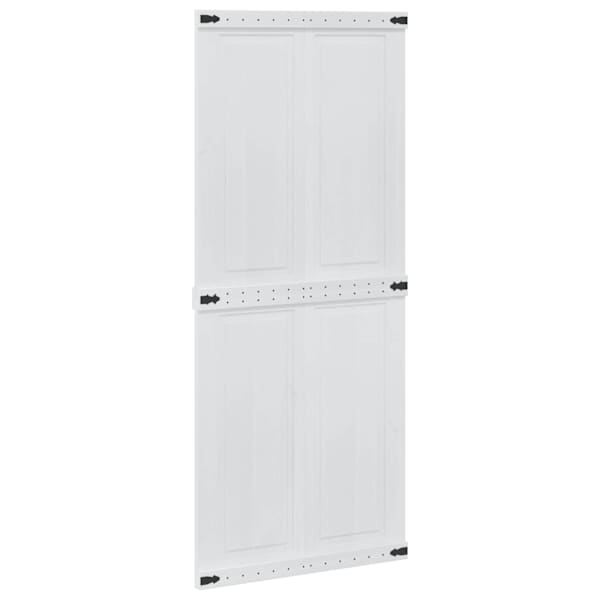 vidaXL K&uuml;&uuml;niuks CORONA 90 x 210 cm Toekas m&auml;nnipuit Valge