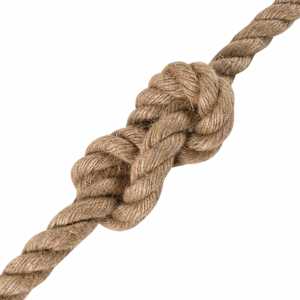 Jutové lano 2 pcs 2 mm 100 m Přírodní 100% jute Tossa - obrázek 4