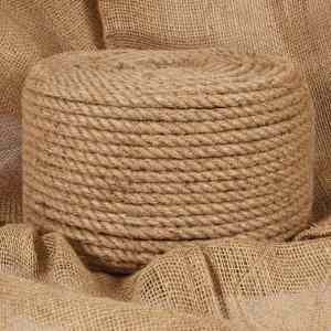 Vrv iz jute 10 kos 2 mm Naravna 100% Tossa jute