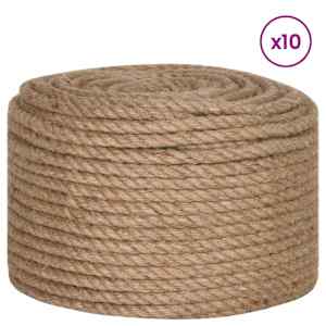 Jutové lano 10 pcs 2 Přírodní 100% jute Tossa - obrázek 4