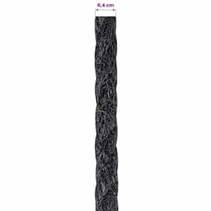 Jutové lano 4 mm Černá 100% jute Tossa - obrázek 6