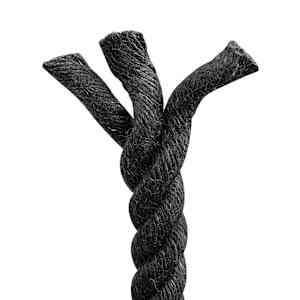 Jutové lano 240 mm 50 m Černá 100% jute Tossa - obrázek 5