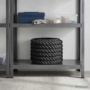 Jutové lano 360 mm 10 m Černá 100% jute Tossa - obrázek 1