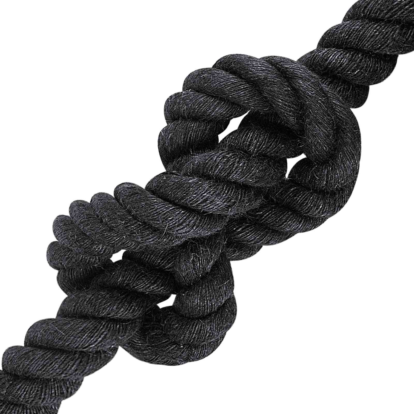 Vrv iz jute 36 Črna 100% Tossa jute - slika 3