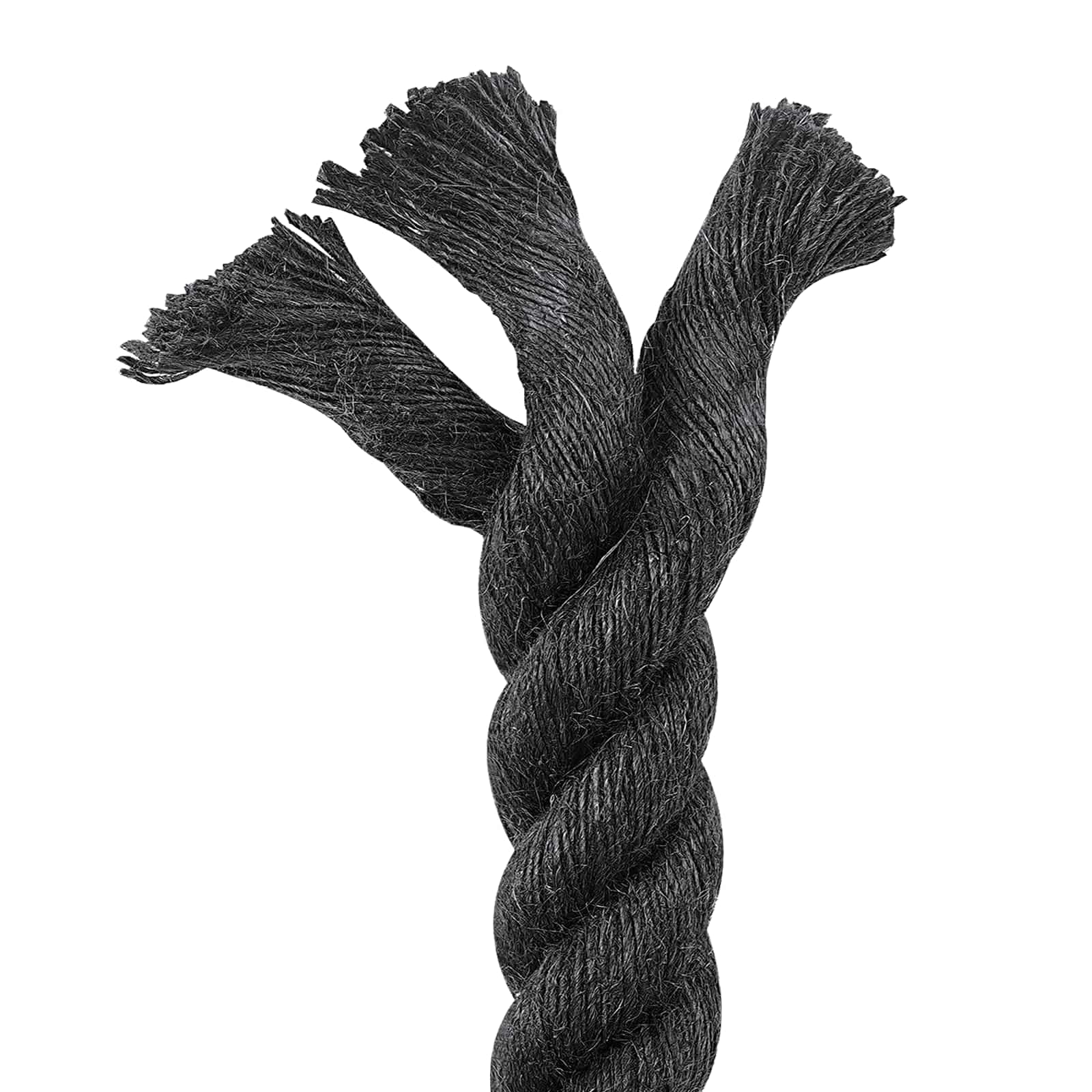 Vrv iz jute 50 Črna 100% Tossa jute - slika 4