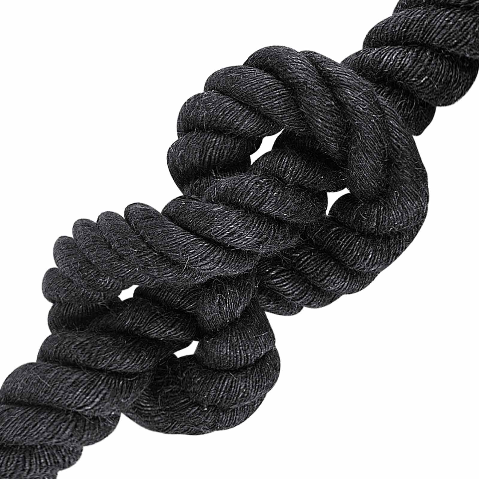 Vrv iz jute 60 Črna 100% Tossa jute - slika 3