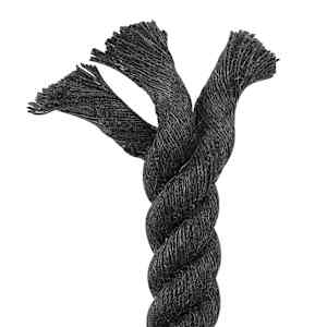 Jutové lano 600 mm 10 m Černá 100% jute Tossa - obrázek 4