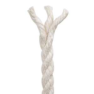 Jutové lano 8 mm Bílá 100% jute Tossa - obrázek 5