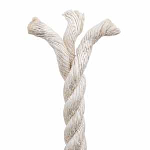 Jutové lano 10 mm Bílá 100% jute Tossa - obrázek 5