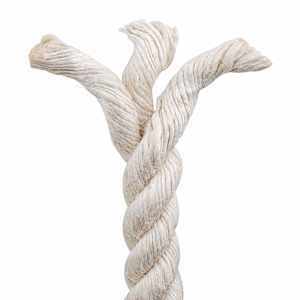 Jutové lano 14 mm Bílá 100% jute Tossa - obrázek 4