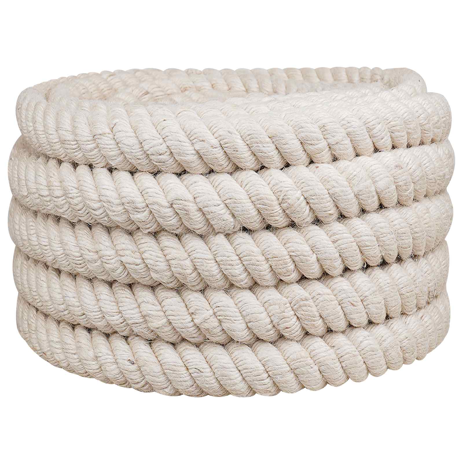 vidaXL Frânghie din Jute 36 Alb 100% jute Tossa