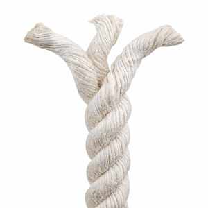 Jutové lano 50 mm Bílá 100% jute Tossa - obrázek 4