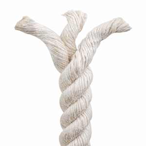 Jutové lano 600 mm 10 m Bílá 100% jute Tossa - obrázek 4