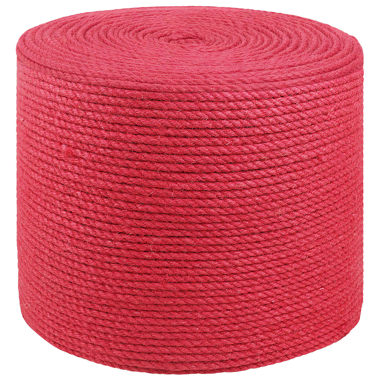 vidaXL Frânghie din Jute Roșu 100% jute Tossa