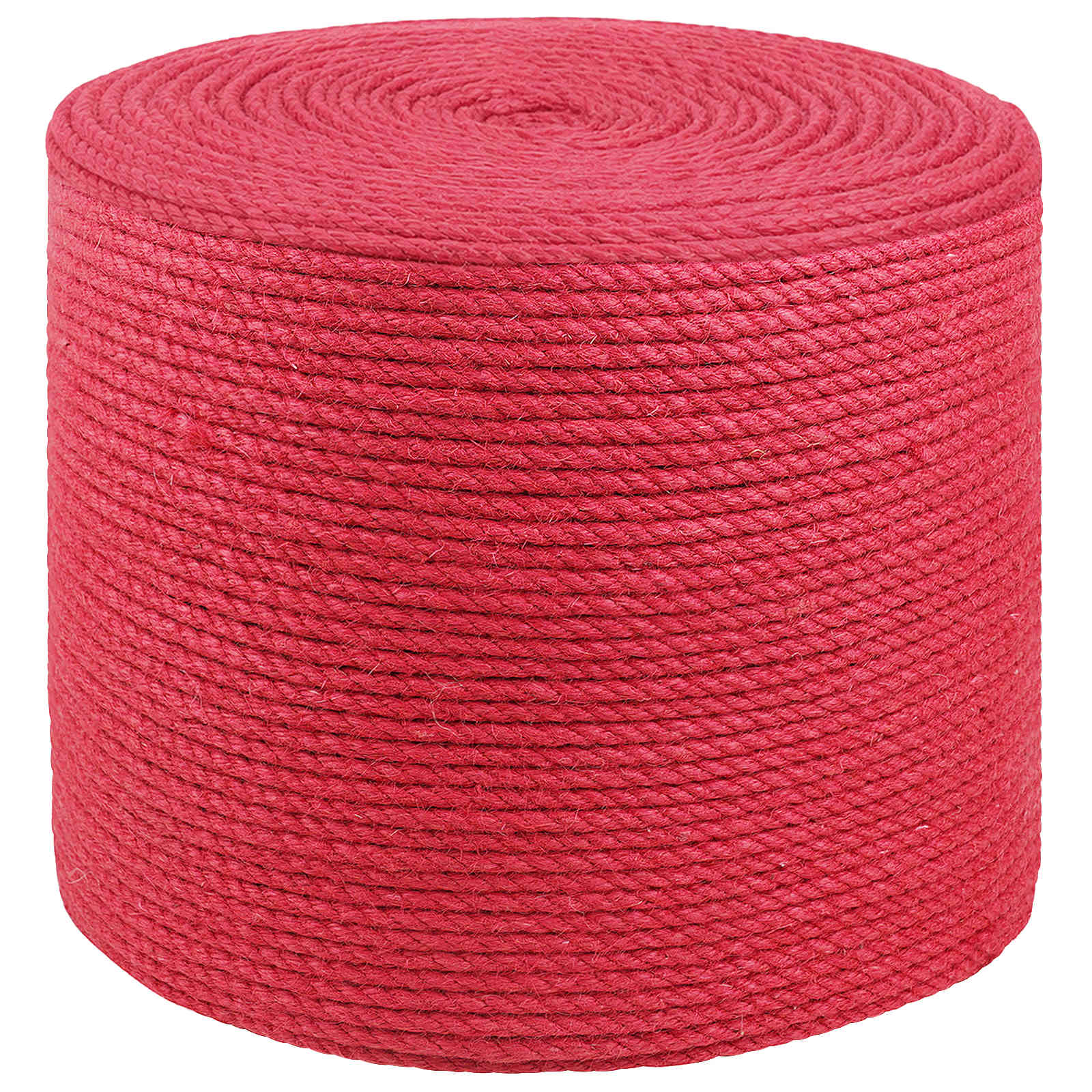 vidaXL Frânghie din Jute Roșu 100% jute Tossa