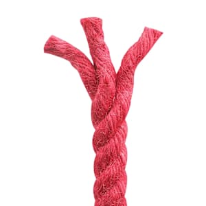 Jutové lano 12 mm Červená 100% jute Tossa - obrázek 5