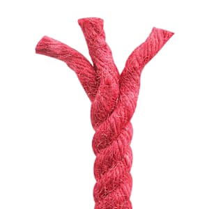 Jutové lano 14 mm Červená 100% jute Tossa - obrázek 5