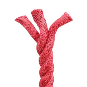 Jutové lano 20 mm Červená 100% jute Tossa - obrázek 5