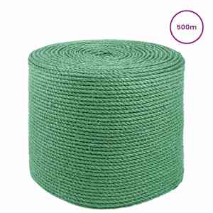 4 mm Zelená 100% jute Tossa - obrázek 3