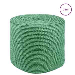 Jutové lano Zelená 100% jute Tossa - obrázek 2
