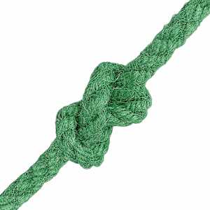 Jutové lano 8 mm Zelená 100% jute Tossa - obrázek 4