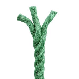 Jutové lano 12 mm Zelená 100% jute Tossa - obrázek 5