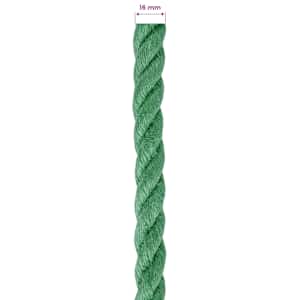 Jutové lano 16 mm Zelená 100% jute Tossa - obrázek 6