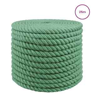 Jutové lano Zelená 100% jute Tossa - obrázek 2