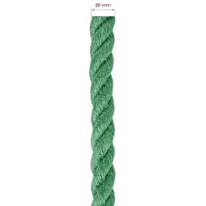 Jutové lano 20 mm Zelená 100% jute Tossa - obrázek 6