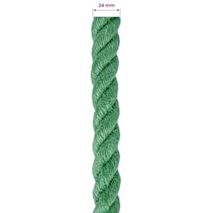 Jutové lano 24 mm Zelená 100% jute Tossa - obrázek 6