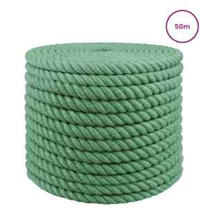 Jutové lano 24 mm Zelená 100% jute Tossa - obrázek 3