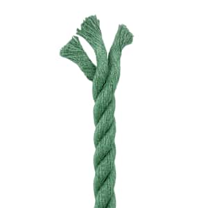 Jutové lano 30 mm Zelená 100% jute Tossa - obrázek 5