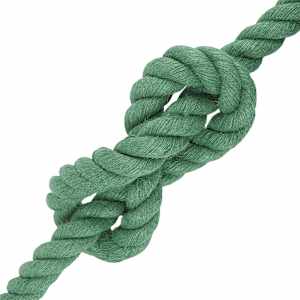 Jutové lano 36 mm Zelená 100% jute Tossa - obrázek 4