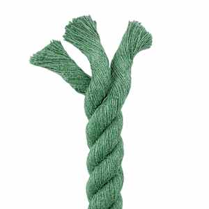 Jutové lano 60 mm Zelená 100% jute Tossa - obrázek 5