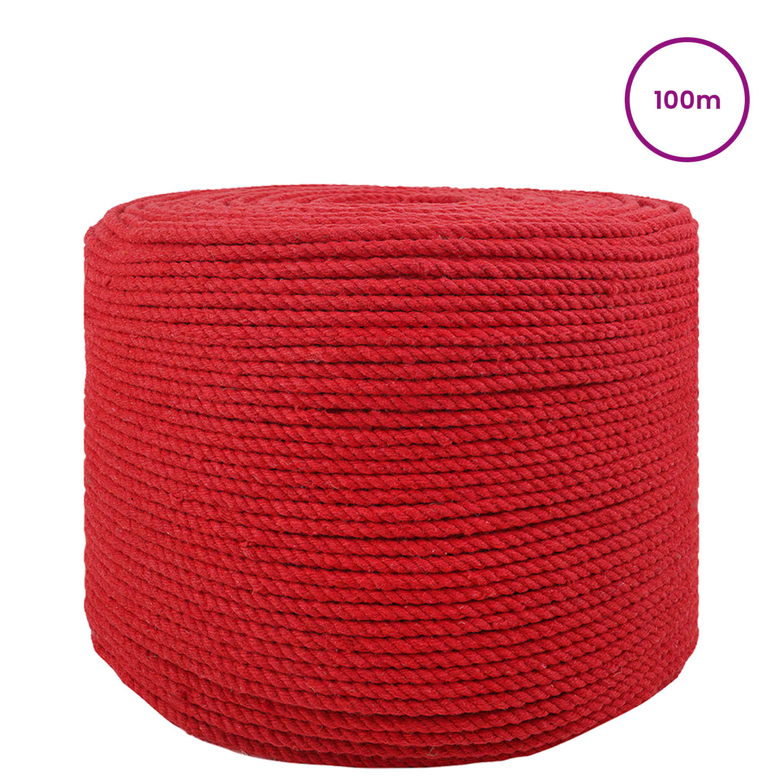 Vrv 10 pcs Rdeča Bombaž - slika 2