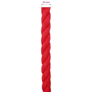 Lano Červená 3 x 3 x 5000 cm Bavlna - obrázek 5