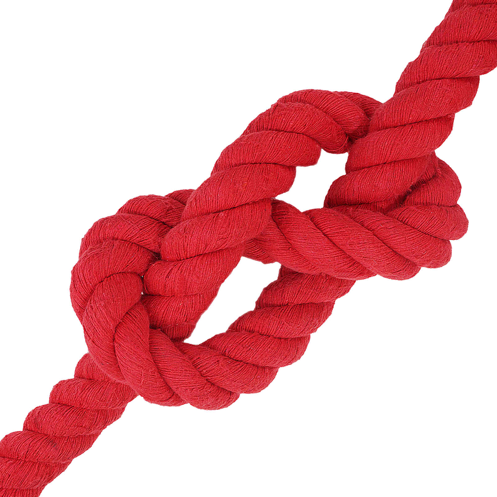 Vrv Rdeča 5 x 5 x 500 cm Bombaž - slika 3