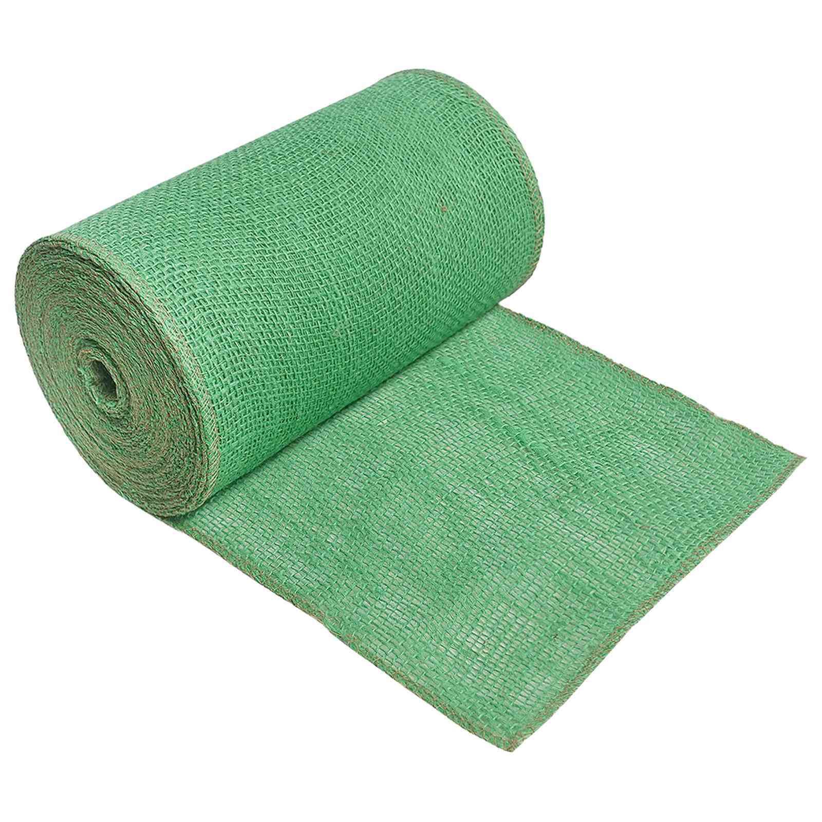 vidaXL Juuttirulla Vihreä 25 x 2500 cm