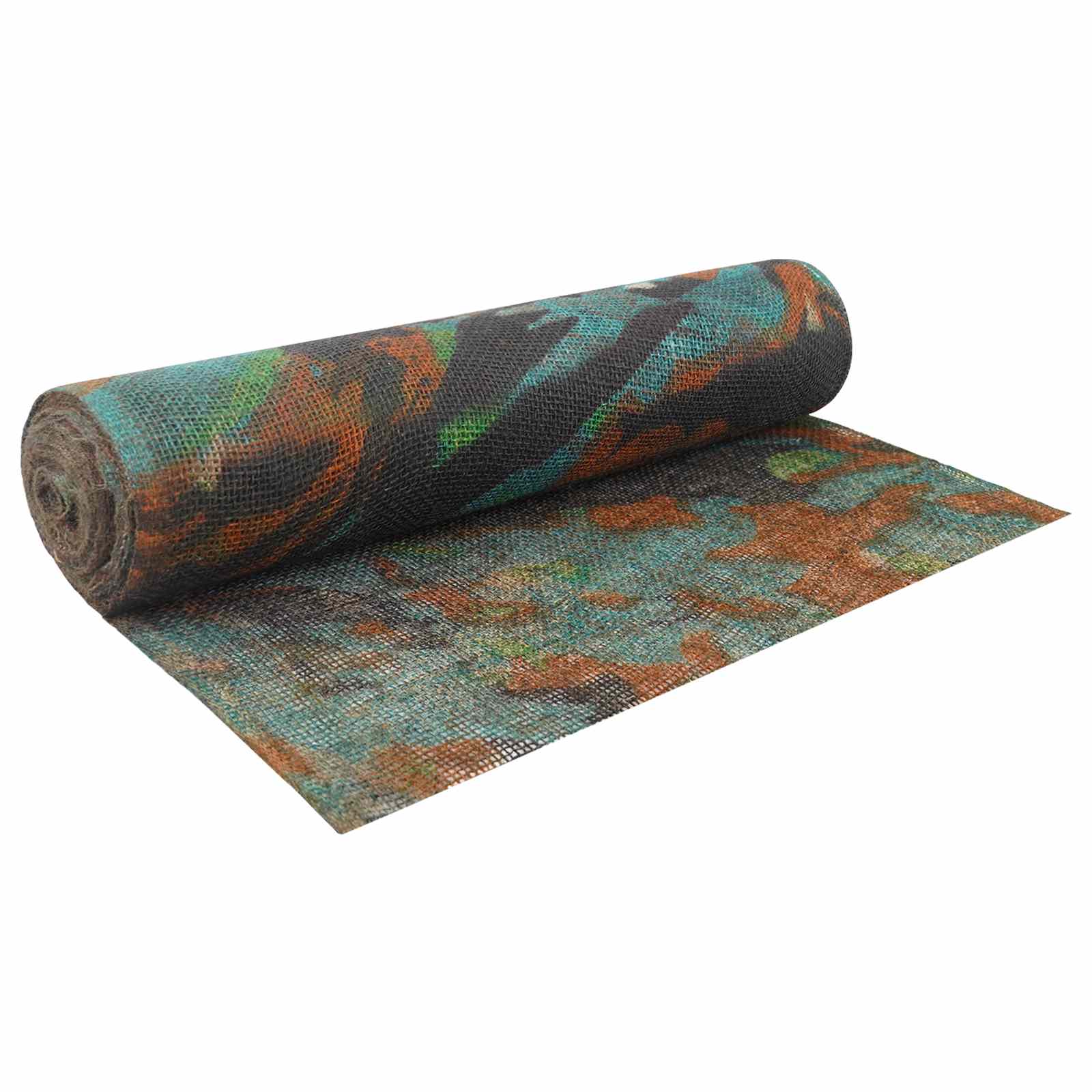 vidaXL Juuttirulla Maastoväri 160 x 1500 cm