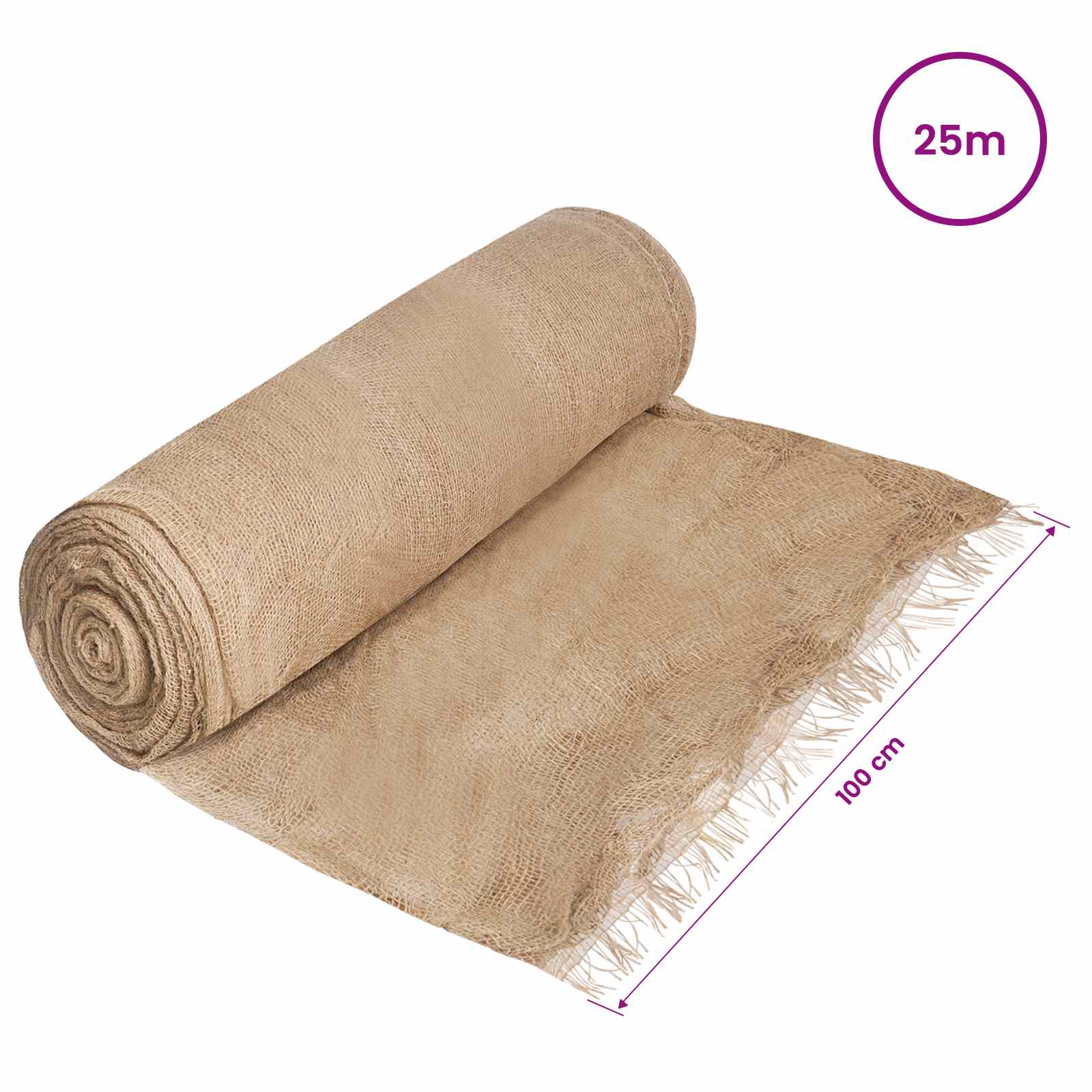 Jute Rol Naturel 200 x 2500 cm image 6