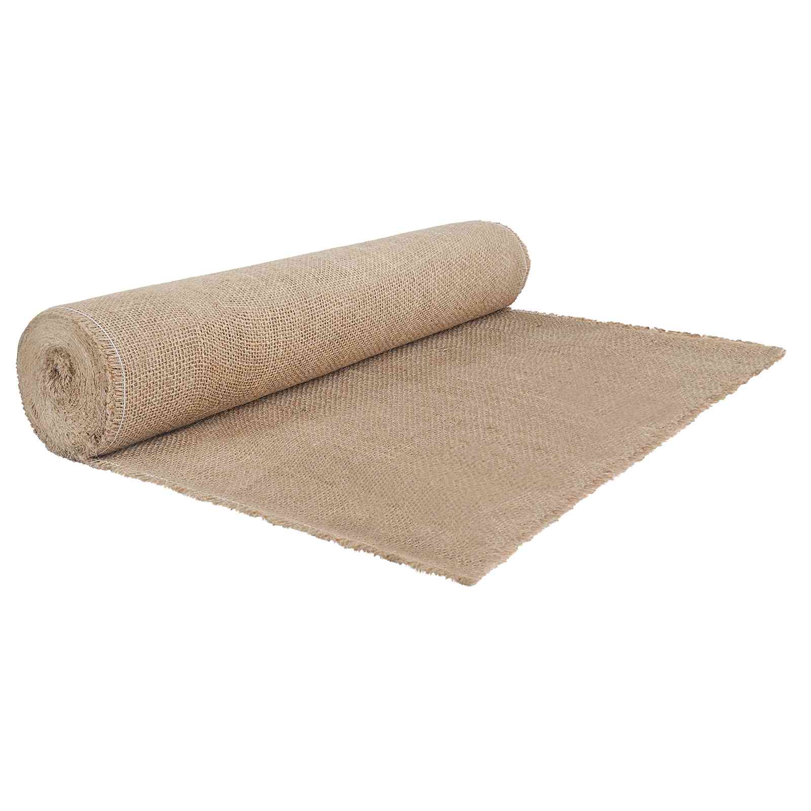 vidaXL Juuttirulla Luonnollinen 100 x 2500 cm