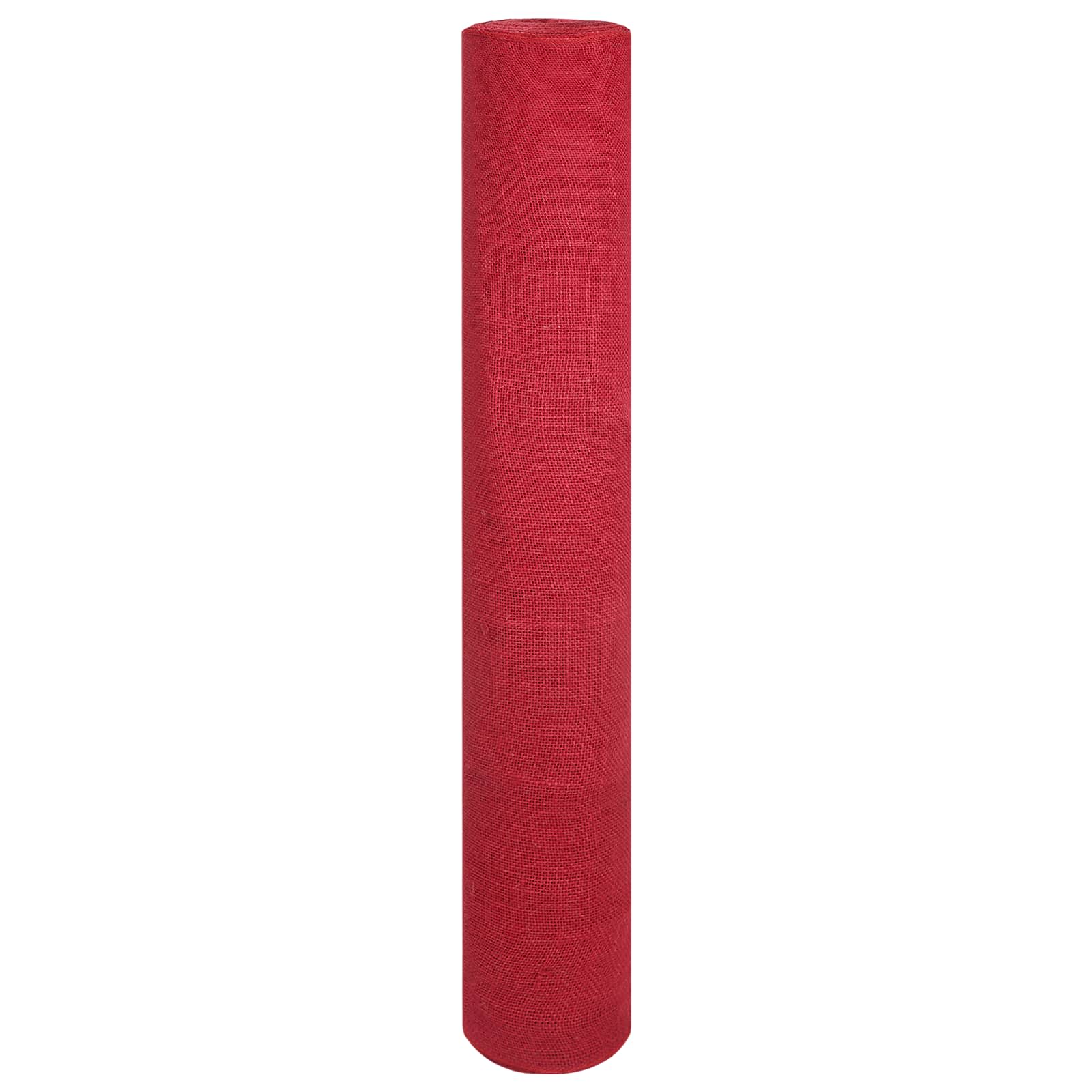 Jute Rol 100 x 1000 cm Rood