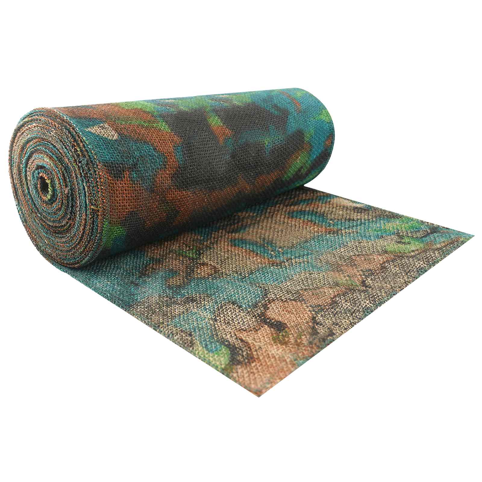 Jute Rol Camouflage 200 x 1000 cm image 1