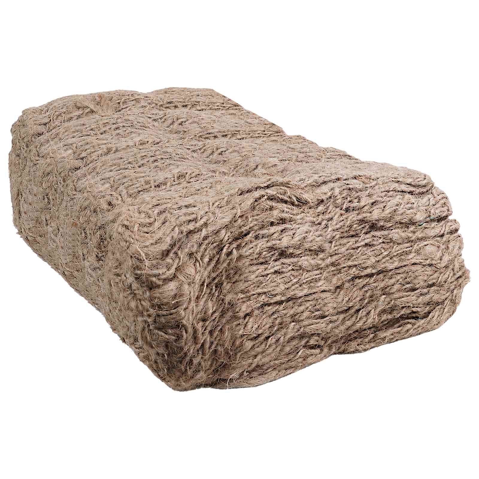 vidaXL Juutti rantamatto Luonnollinen 1,6 x 30 m 100% Tossa Juutti