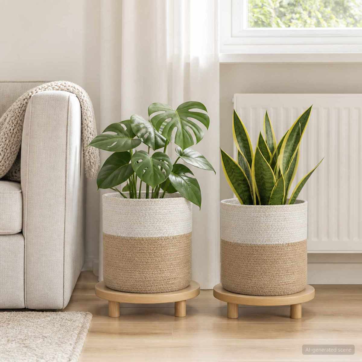Plantepotte Sæt 2 stk.