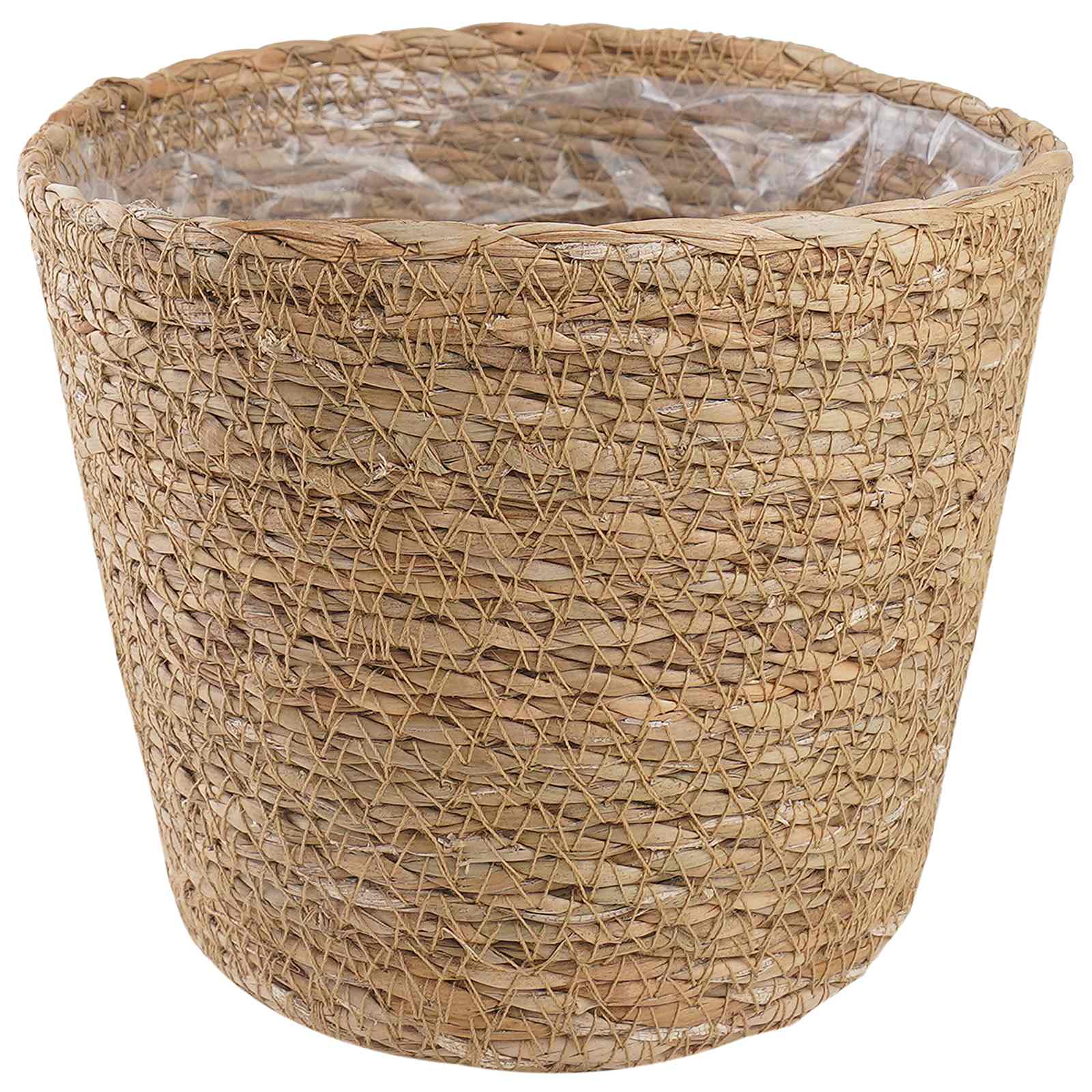 Zeegras Plantenmanden 3 pcs Naturel Ø26 x 19 cm 100% Zeegras image 2