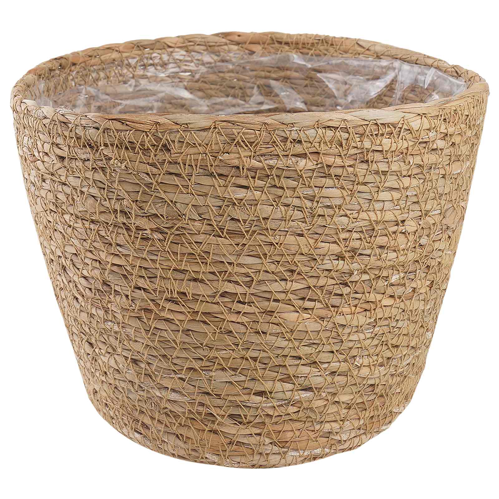 Zeegras Plantenmanden 3 pcs Naturel Ø26 x 19 cm 100% Zeegras image 3