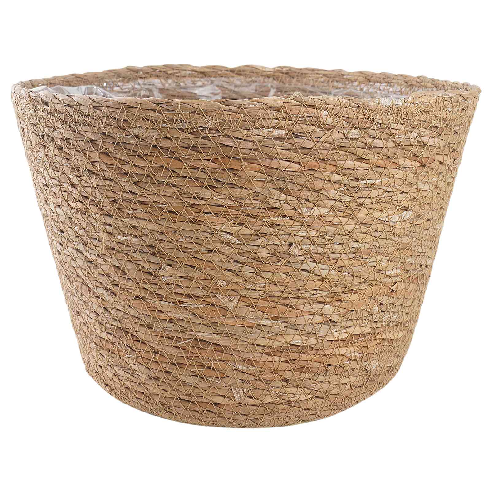 Zeegras Plantenmanden 3 pcs Naturel Ø26 x 19 cm 100% Zeegras image 4